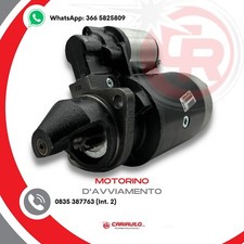 Motorino Avviamento Fiat Trattore 615 24V FIAT 312/315/411/415/451/25C 3,2kW 9D