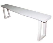 Panchina in legno bordo