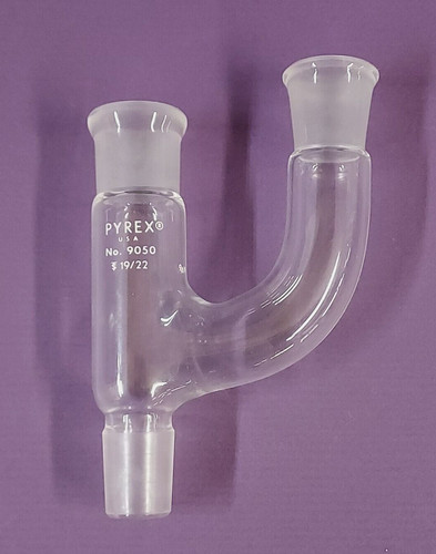 Adattatore pyrex claisen - pyrex, tre