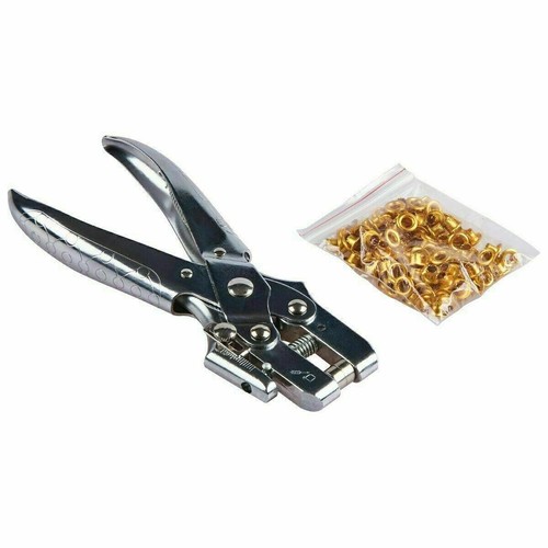 Pinza per occhielli punzone