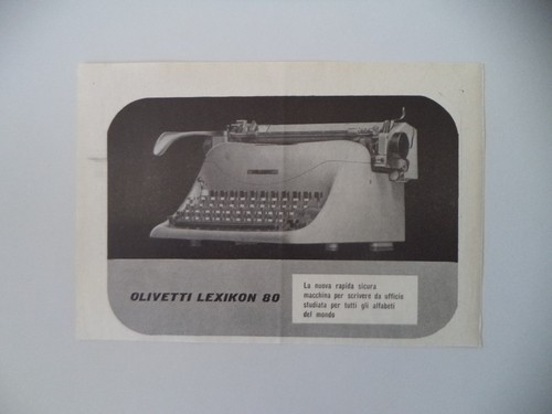 Advertising pubblicità 1949 - advertising,
