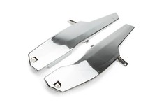 Carena motore x2 cromata MBK