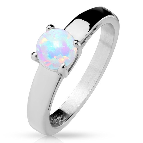 Anello opale argento - , in