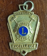 MEDAGLIA PRESIDENT LIONS CLUB