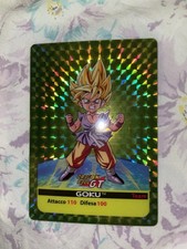 lamincard Smeraldo-Goku Ssj GT S7-Variant Rara