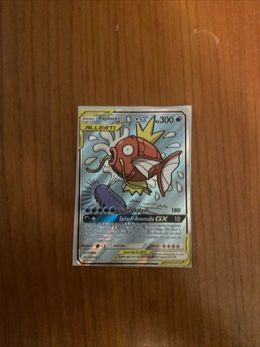 Carta pokèmon magikarp - carta,