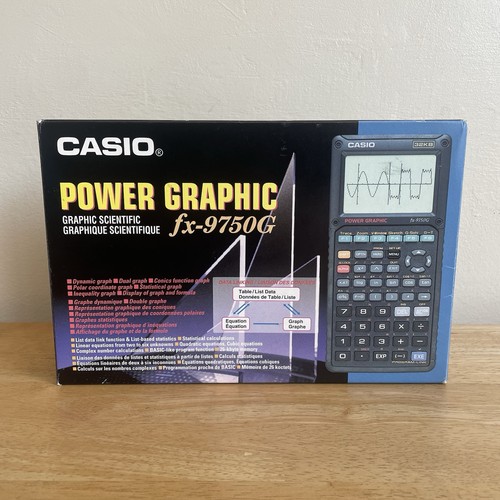 Casio 9750g calcolatrice - fx-9750g,
