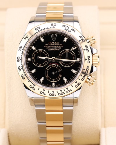 Rolex daytona black dial two - daytona,