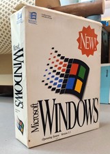 Sistema operativo Microsoft Windows 3.1" floppy dischetti in scatola originale