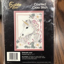 KIT punto croce vintage 1988