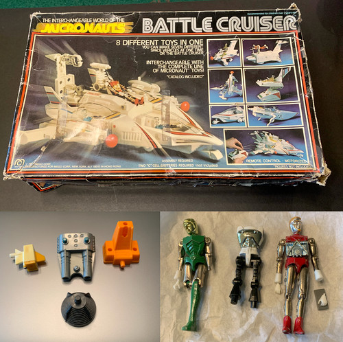 Micronauts lot battle - micronauts, cruiser
