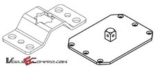 Kit supporto con perno quadro
