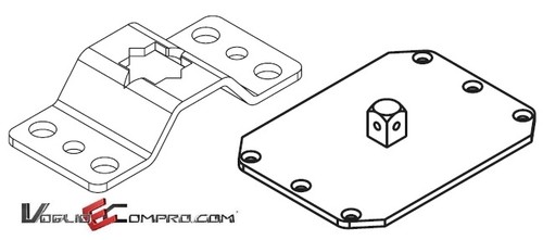 Kit supporto con - , perno