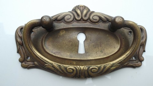Antica maniglia ottone con - antica,