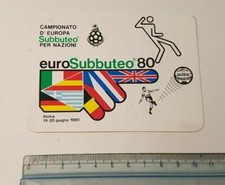 ADESIVO Vintage '80 STICKER *** SUBBUTEO *** Roma 19-20 giugno 1980 