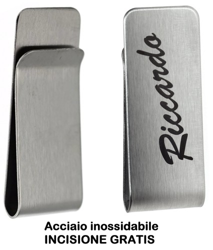 Fermasoldi acciaio inox pinza - fermasoldi,