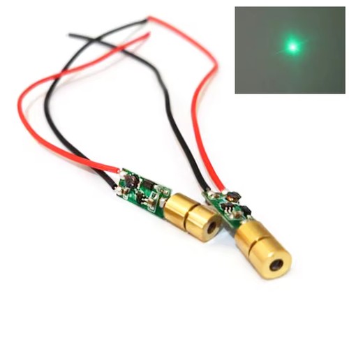 2pcs mini 520nm 5mw modulo - 2pcs,