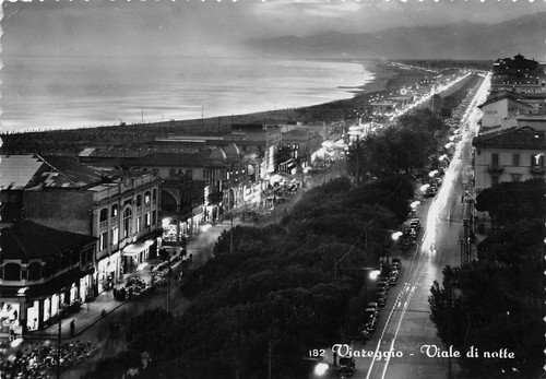 Cartolina viareggio viale - cartolina,