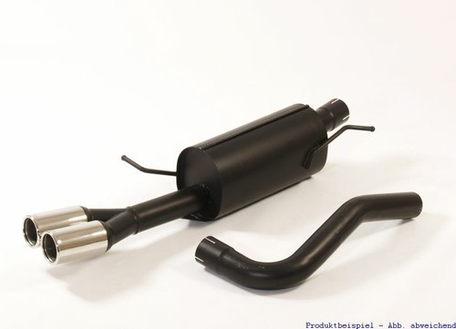 Scarico sportivo fms acciaio - scarico,