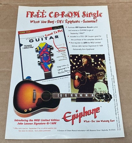 Epiphone chitarre john - epiphone,