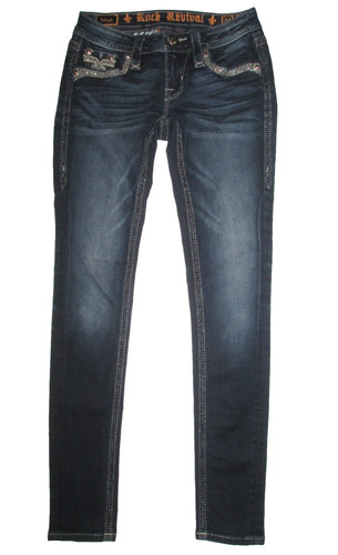 Etichetta jeans skinny - , rock