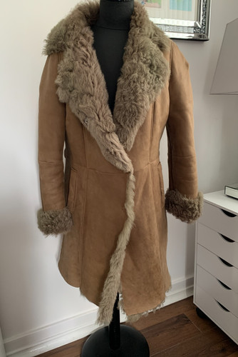 Cappotto shearling pelliccia