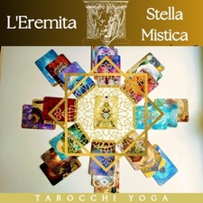 Consulto cartomanzia 24h, L'Eremita Tarocchi Yoga, 8 domande Stella Mistica -35%