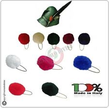 Nappina per Cappello Alpino Blu Rossa Viola Verde Bianca Prodotto Italiano 