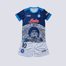 Set Maglia Retro Bambino Napoli Edizione Speciale Maradona. / n.10, nuovo