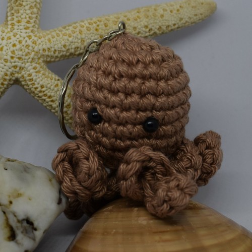 Portachiavi amigurumi forma - , di