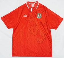 Maglia calcio rossa vintage