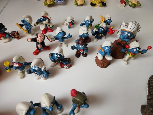 Collezione puffi anni - collezione, 80