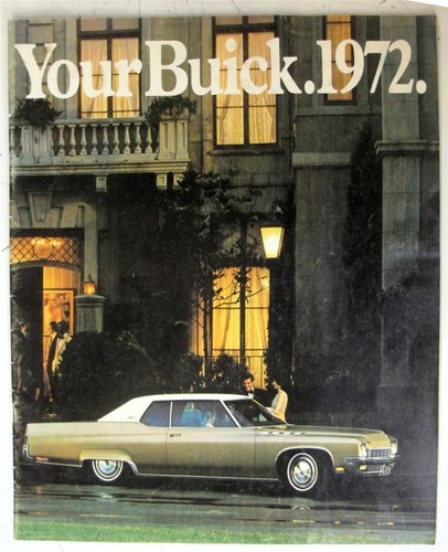 Buick car range - car, brochure