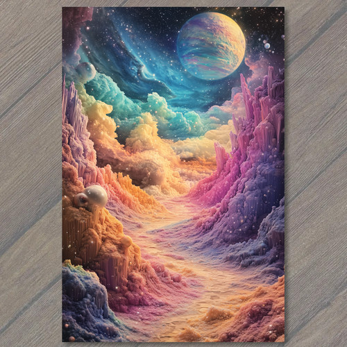 Adesivo surreal galaxy trail - surreal,
