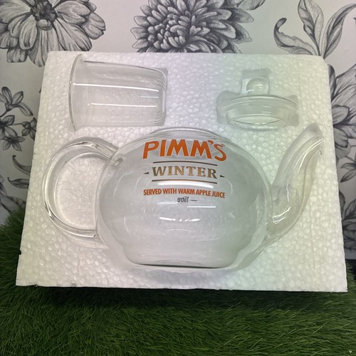 Pimm winter glass teapot - glass,