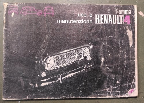 Libretto uso manutenzione - uso, e
