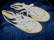 Vintage SUPERGA SPORT  VINTAGE  1976 'Panatta' scarpette shoes cotton/rubber