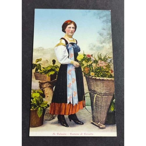 Cartolina costume cervatto - cartolina,