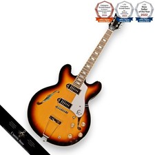 Epiphone Casino Vintage Sunburst Chitarra elettrica con custodia rigida 3,05 kg