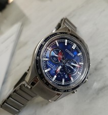 Citizen Super Titanium Chrono Eco Drive NOS 
