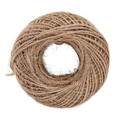 100m corda canapa - di, naturale