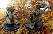  Ophidian 57 /60  D&D Miniature ANGELFIRE DUNGEON dragons heroquest lotto 2 pz m