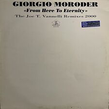 GIORGIO MORODER🔹from Here To Eternity🔹 vinile 12 Mix 🔹1997 DREAM BEAT￼