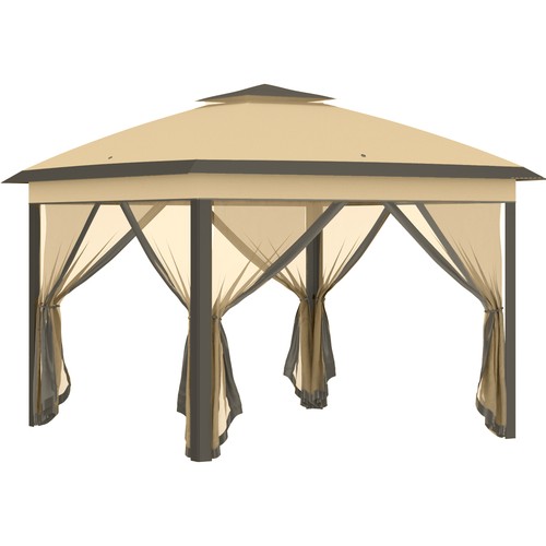 Gazebo pieghevole 3x3 - pieghevole, 3.3x3.3