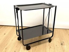 Carrello bar carrello bevande vintage anni 80 pieghevole made in Italy design Melform