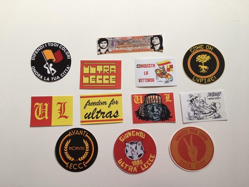 Lecce adesivi ultras - 12,