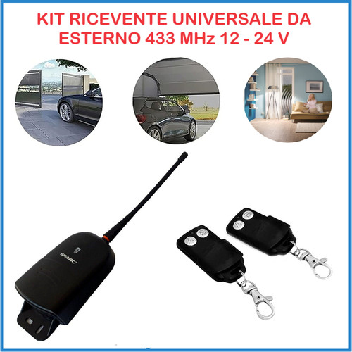Kit ricevitore telecomandi - ricevitore,