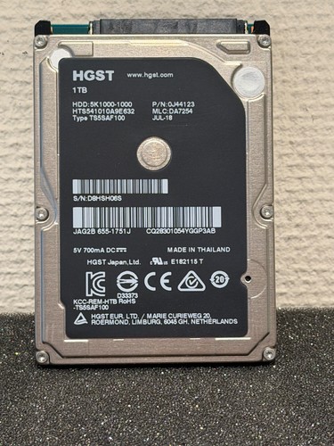 Hgst interno 5400 - hgst, rpm
