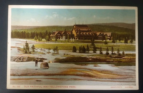 Cartolina old faithful inn - cartolina,