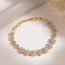 "Metà secolo 10K oro giallo